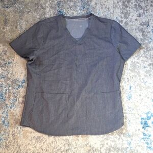 Fabletics Size XL Method Flex 2-Pocket Scrub Top‎ Medical Dental